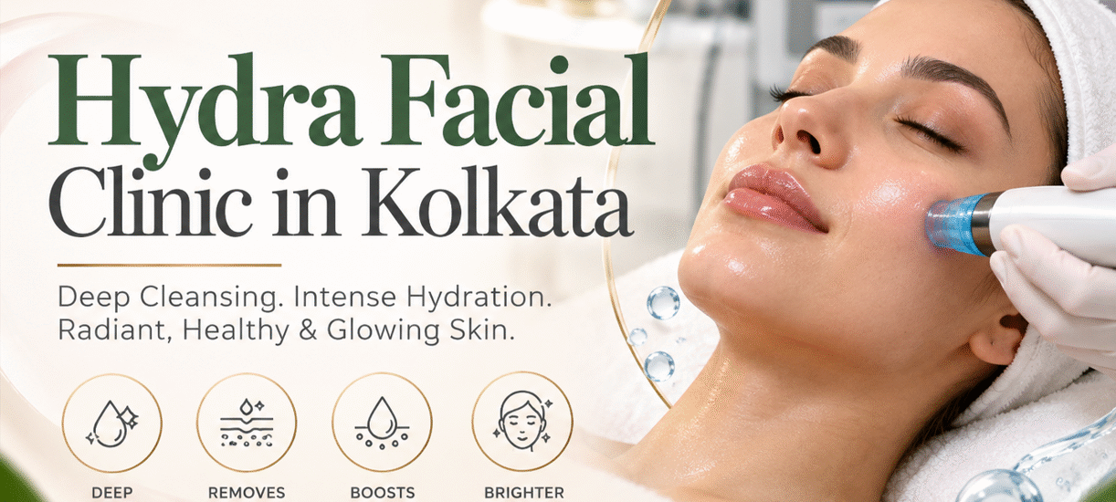 Hydra Facial treatment at DGDERMA clinic in Kolkata